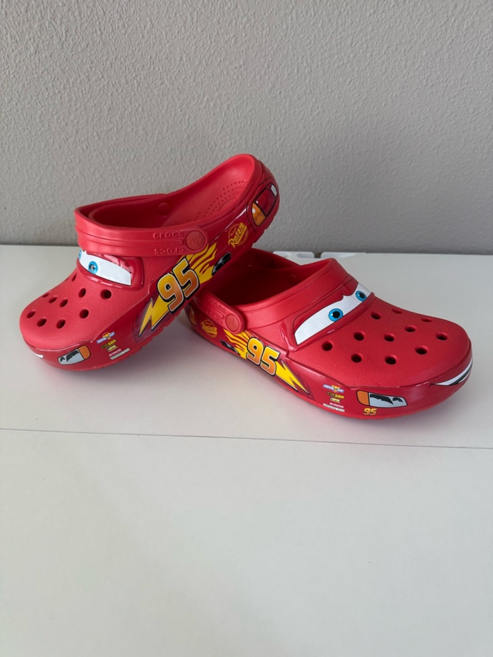 SOLD
CROCS Lightning McQueen from Cars Light-Up  Crocs